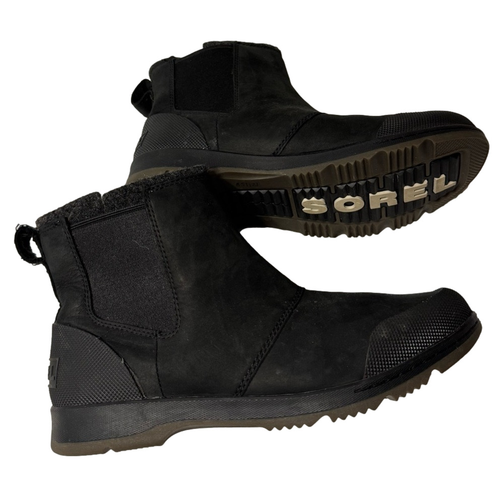 Sorel Ankeny II Chelsea Insulated Winter Snow Dressy Casual Boots Men Size 9 - Picture 4 of 10